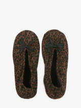 Slippers Isotoner Brown women 97439