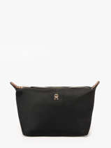 Trousse Zippe Th Icon Nylon Tommy hilfiger Noir th icon AW17727