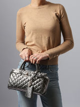 Shoulder Bag Idra Guess Silver idra GM815705-vue-porte