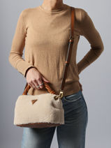 Crossbody Bag Shaida Guess Beige shaida WB814311-vue-porte
