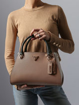 Satchel Noelle Guess Brown noelle ZG967207-vue-porte