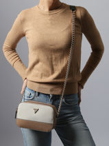 Crossbody Bag Noelle Guess Brown noelle ZG967214-vue-porte