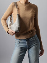 Shoulder Bag Erenia Guess Gray erenia SO783818-vue-porte