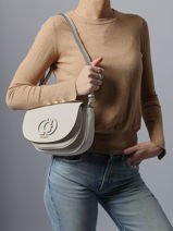 Shoulder Bag Calebra Guess White calebra BG953621-vue-porte