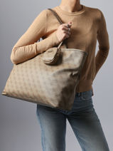 Shoulder Bag Power Play Guess Brown power play SL712424-vue-porte
