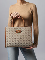 Satchel Neda Guess Brown neda JP965422-vue-porte