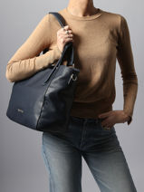 Shoulder Bag Farrah Re Valentino Blue farrah re VBS9DE01-vue-porte