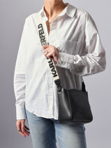 Shoulder Bag K Circle Karl lagerfeld Black k circle A4W30067-vue-porte