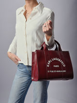 Sac � Main Rsg Polyester Karl lagerfeld Vert rsg A4W50027-vue-porte