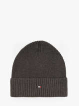 Bonnet Tommy hilfiger Gris th flag AM12796