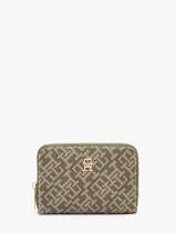 Wallet Tommy hilfiger Green th icon AW17736