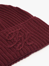 Beanie Tommy hilfiger Red elevated AW17779-vue-porte