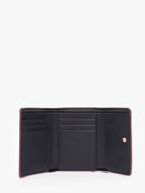Wallet Th Icon Tommy hilfiger Red th icon AW17737-vue-porte
