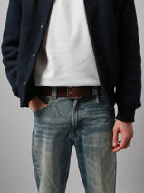 Adjustable Belt Von dutch Brown belt HUTCH-vue-porte