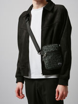 Crossbody Bag Lacoste Black lcst NH5087TX-vue-porte