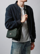 Sac Bandoulire Lacoste Vert the blend NH5070BZ-vue-porte