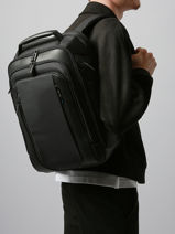 Sac  Dos Business Pc 15" Samsonite Noir spectrolite 4.0 158109-vue-porte
