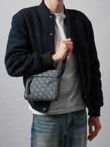 Sac Bandoulire Unstructured Polyester Recycl Calvin klein jeans Bleu unstructured 4G3175G-vue-porte