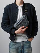 Sac Banane Calvin klein jeans Bleu unstructured 4G3177G-vue-porte
