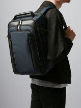 Sac � Dos Business Pc 15" Samsonite Bleu spectrolite 4.0 158109-vue-porte