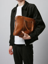 Briefcase Arthur 3 Compartments Arthur & aston Brown johany 6-vue-porte