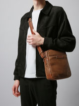 Pochette Homme Joseph Cuir Arthur & aston Marron marco 9-vue-porte