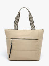 Shoulder Bag Cumulus Recycled Nylon Aube Beige cumulus 101CS03