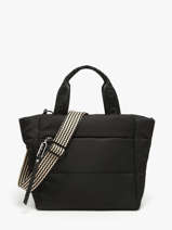 Ccrossbody Satchel Cumulus Recycled Nylon Aube Black cumulus 101CS04