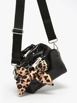 Bijoux De Sac Wouf Marron charms CH250002-vue-porte