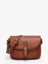 Sac Bandouli�re Toscane Hexagona Marron toscane 579734