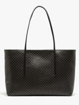 Shoulder Bag Coated Emblem Recycled Polyester Calvin klein jeans Black coated emblem 4F3266G