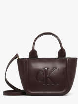 Sac Port Main Bold Monogram Calvin klein jeans Rouge bold monogram 4F3219G