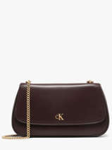 Shoulder Bag Hardware Monogram Calvin klein jeans Brown hardware monogram 4F3171G