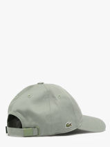 Cap Lacoste Green accessoires RK044000-vue-porte