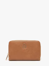 Carolina Wallet Lulu castagnette Brown zip CAROL035