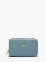 Carolina Wallet Lulu castagnette Blue zip CAROL035