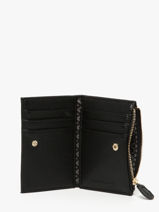 Wallet Lulu castagnette zip CAPOR036-vue-porte