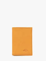 Porte-cartes Marina Cuir Katana Jaune marina 753038