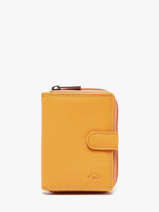 Wallet Marina Leather Katana Yellow marina 753052