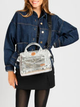 Crossbody Bag M Lucky Star Cabaia Silver lucky star STA-vue-porte