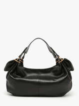 Sac Port paule Studio Cuir Gerard darel Noir studio DCSA3457