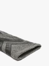 Gloves Isotoner Gray women gloves 85229-vue-porte