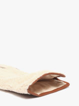 Gloves Isotoner Brown women gloves 85360-vue-porte