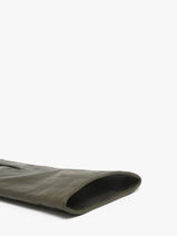 Gants Isotoner Vert women gloves 85264-vue-porte