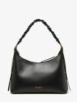 Sac Port paule Jess Cuir Vanessa bruno Noir jess 30V40916