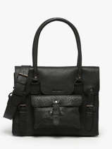 Shopper Vintage Leather Paul marius Black vintage M