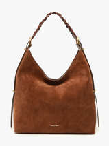 Large Suede Jess Hobo Bag Vanessa bruno Brown jess 29V40917
