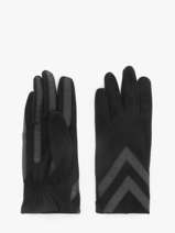 Gants Isotoner Noir women gloves 85255
