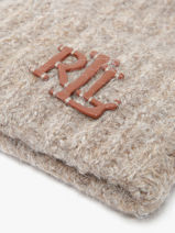 Beanie Lauren ralph lauren Beige textile 54960080-vue-porte
