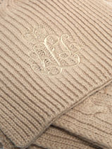Scarf Lauren ralph lauren Beige textile 54P04467-vue-porte